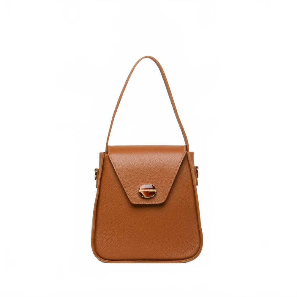 NEW FLOREZ women's alexander shoulder bag in caramel
